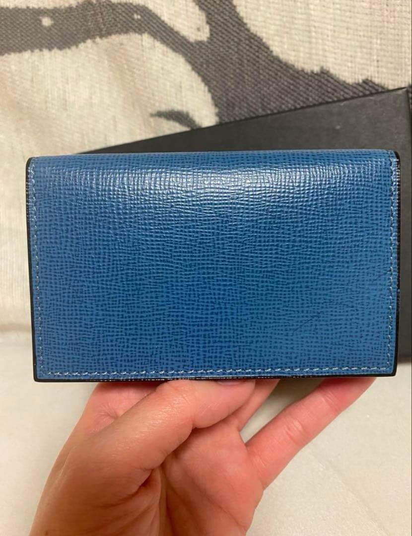 ヴァレクストラ名刺ケースカードケースブラック レザー名刺入れ