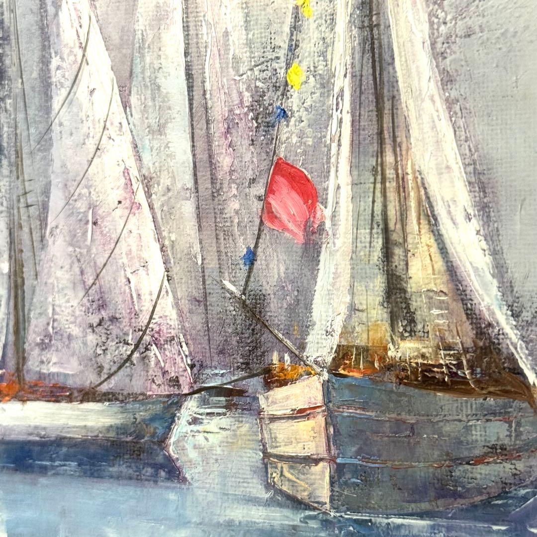 瀬川竜夫 マルセイユ 絵画 油絵