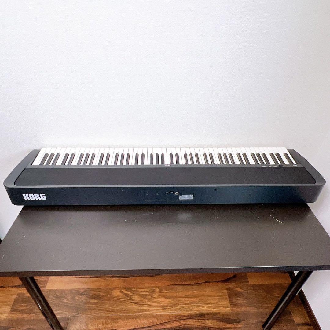 KORG 電子ピアノ B2N 88鍵盤 2020年製 ペダル 電源アダプター付