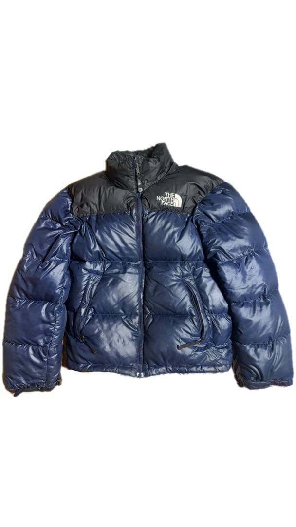 The North Face ダウンジャケット 700ネイビー/ブラック