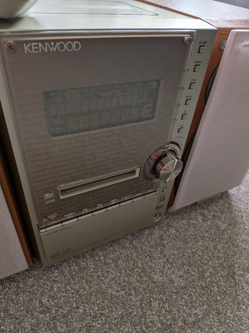 KENWOOD RXD-SL3MD リモコン付き　再生動作確認