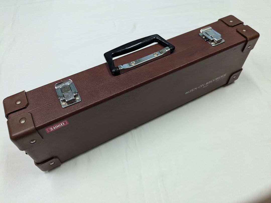 ゼンオン　木製　テナーリコーダー　2400B　バロック式