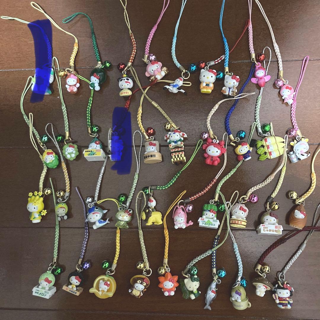 レア ご当地キティ 根付け 40個セット 限定