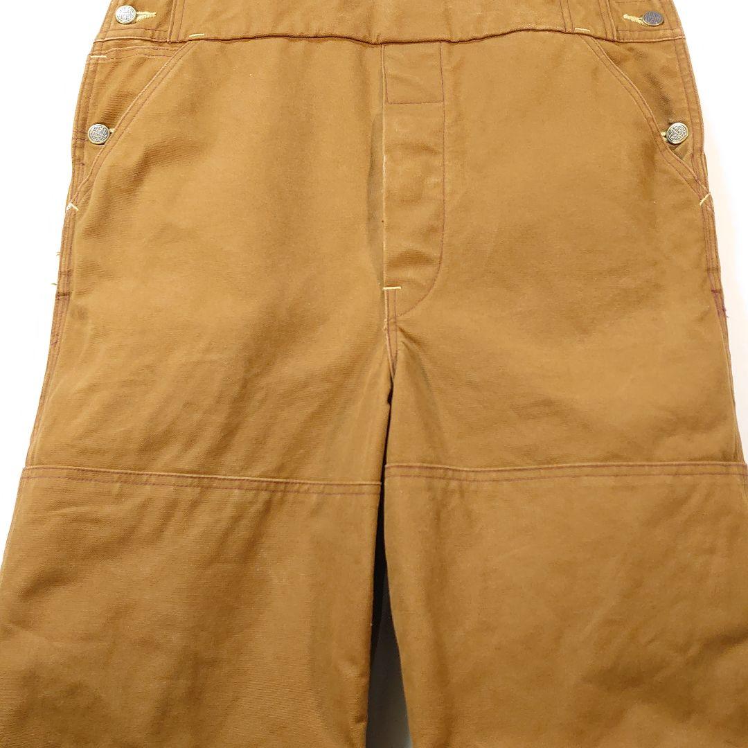 HEAD LIGHT 13oz ブラウンダック オーバーオール 32×32