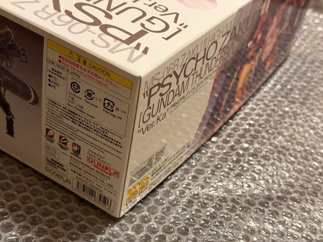 MG 1/100 高機動型ザク“サイコ・ザク” Ver.Ka サンダーボルト版