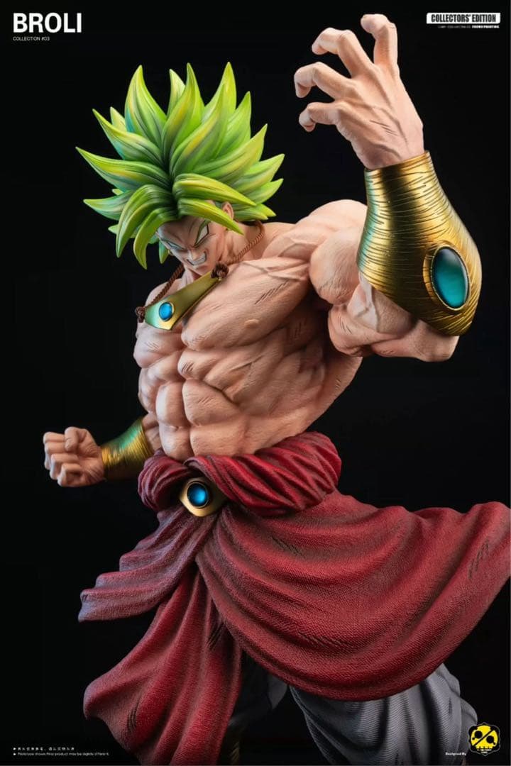 ドラゴンボール ブロリー ガレキ ガレージキット スタチュー X②⑨