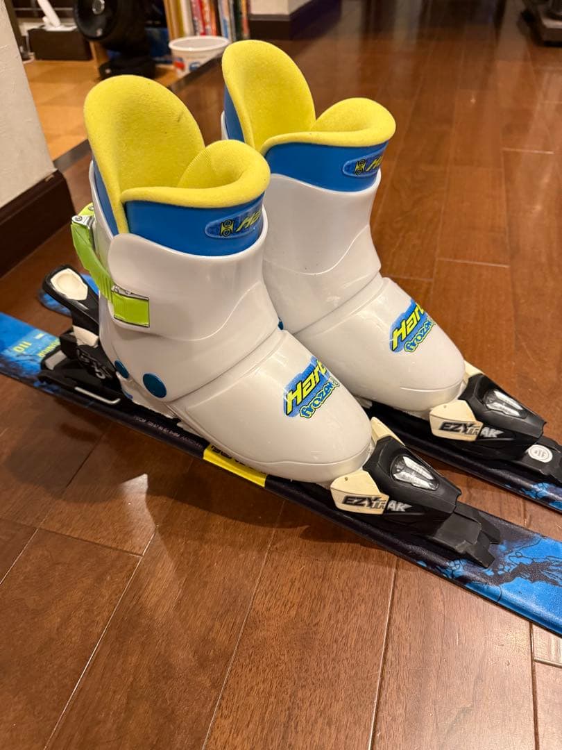 ATOMIC 110 cmスキー板+Hartブーツ23cm+ストック3点セット