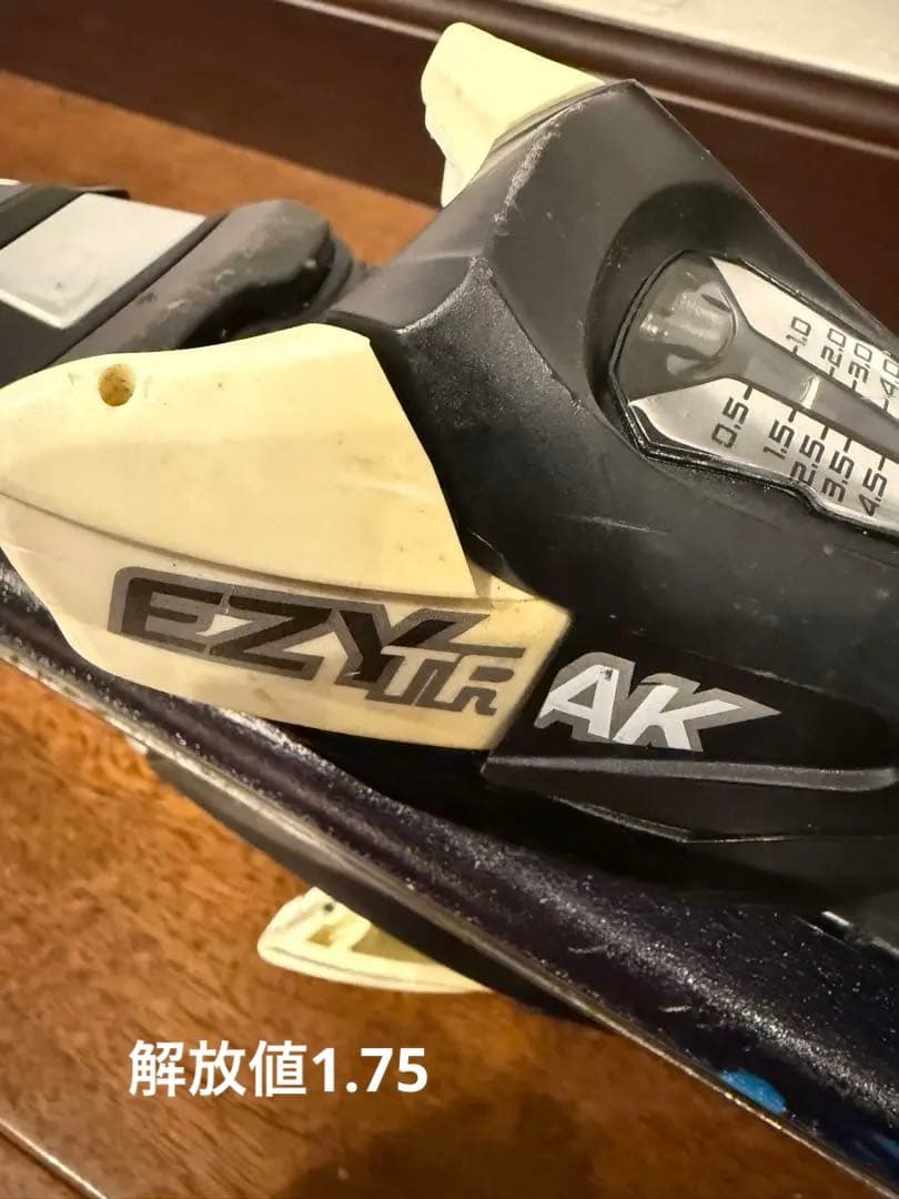 ATOMIC 110 cmスキー板+Hartブーツ23cm+ストック3点セット