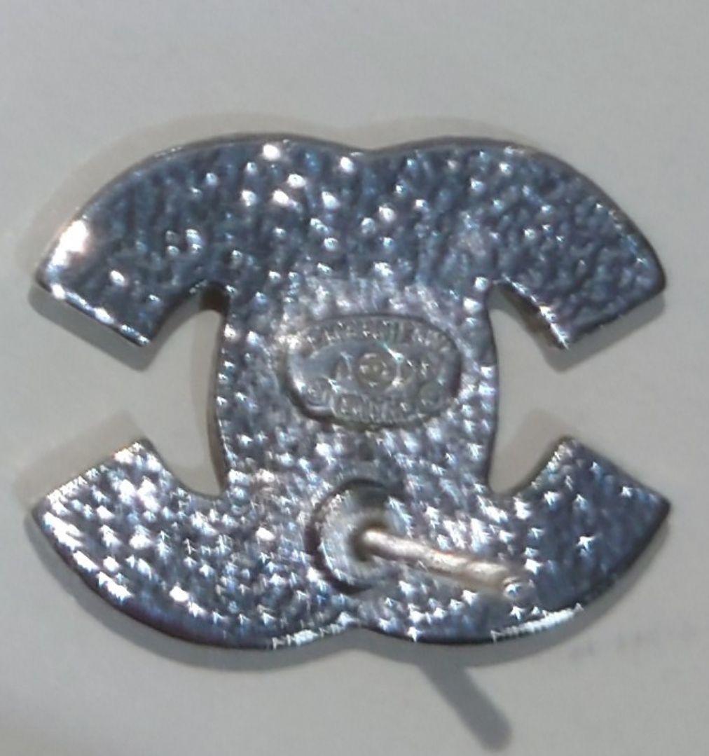 シャネル ココ ラインストーン ピアス 超美品 【鑑定済】