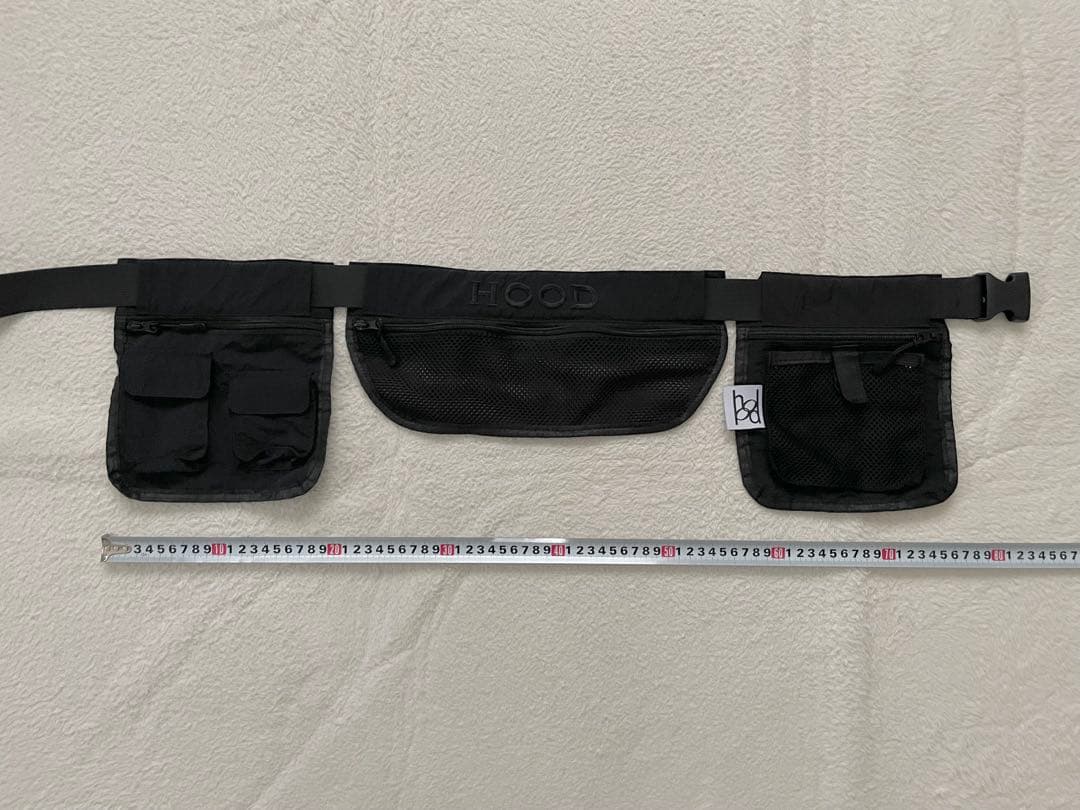 hood モリハルナ　ベルトバッグ　belt bag