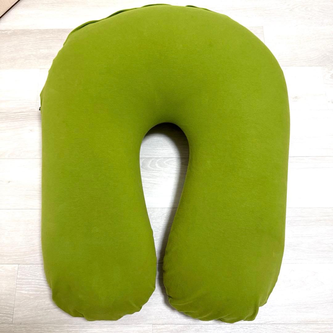 ヨギボー サポート yogibo support クッション U字型 緑