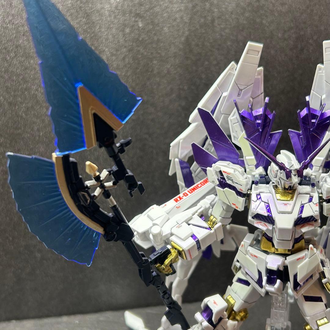 HG ユニコーンガンダム ペルフェクティビリティ　全塗装　完成品