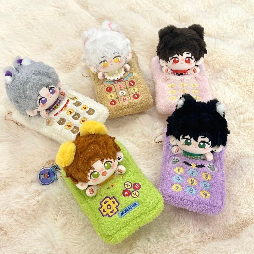 10cmぬいぐるみ服 スマートフォン 着せ替え 無属性 着ぐるみ 服のみ8点