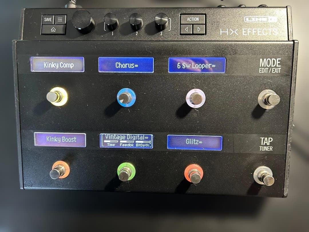 LINE 6 HX EFFECTS マルチエフェクター