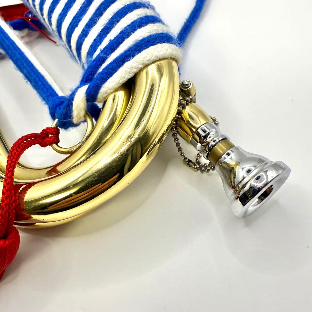 HOLST ホルスト 浜松まつりラッパ 信号ラッパ 3つ巻き ゴールド 金3連