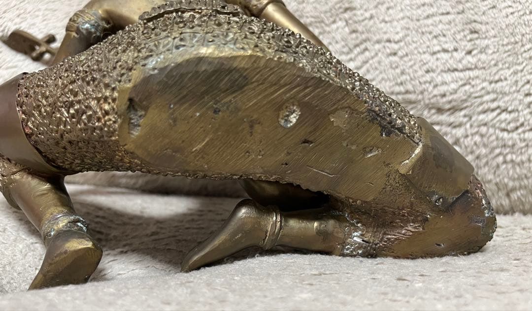 タイ仏像 Gandharva 古銅鍍金仏 ガンダルヴァ