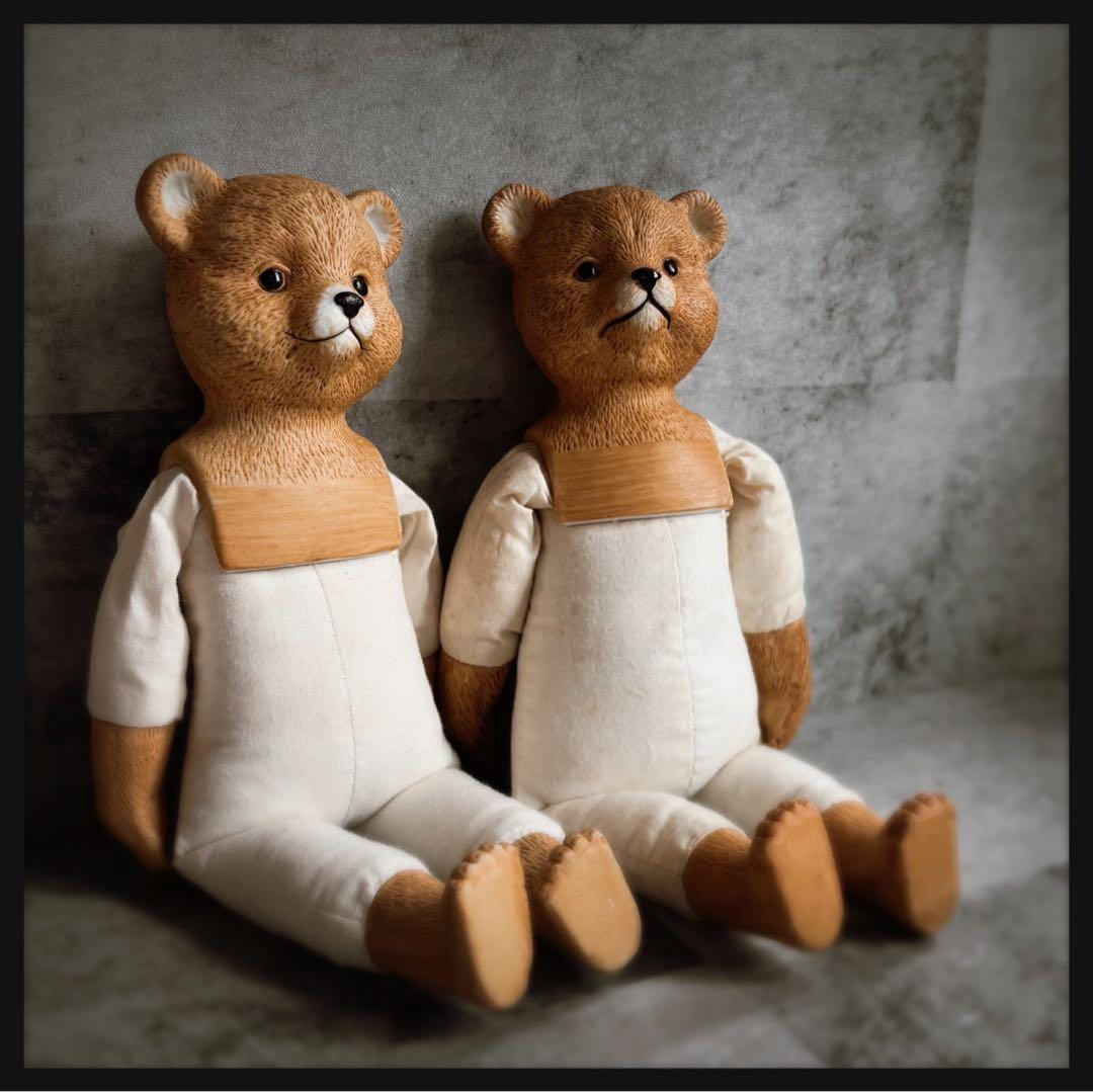 ご確認用ヴィンテージ　 ベアのビスクドールA