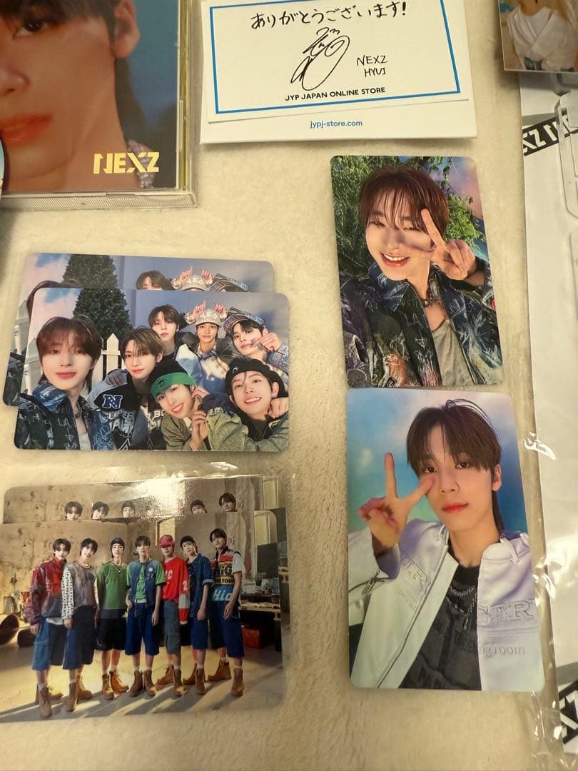 セール！NEXZ デビューショーケースセット　早期入会特典(セイタサイン付)