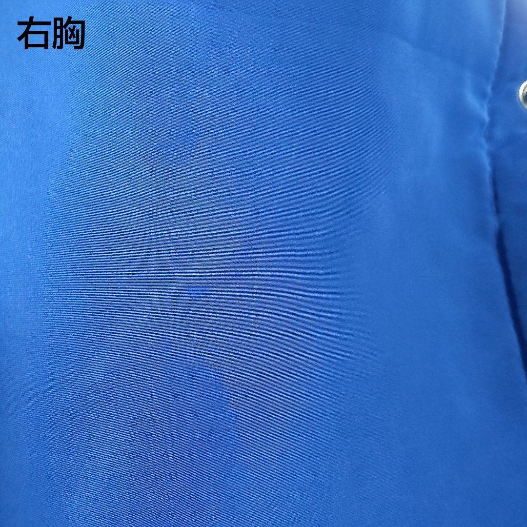 MLB メッツの刺繍ビッグロゴが映えるリバーシブル仕様の合皮スタジャン古着 XL