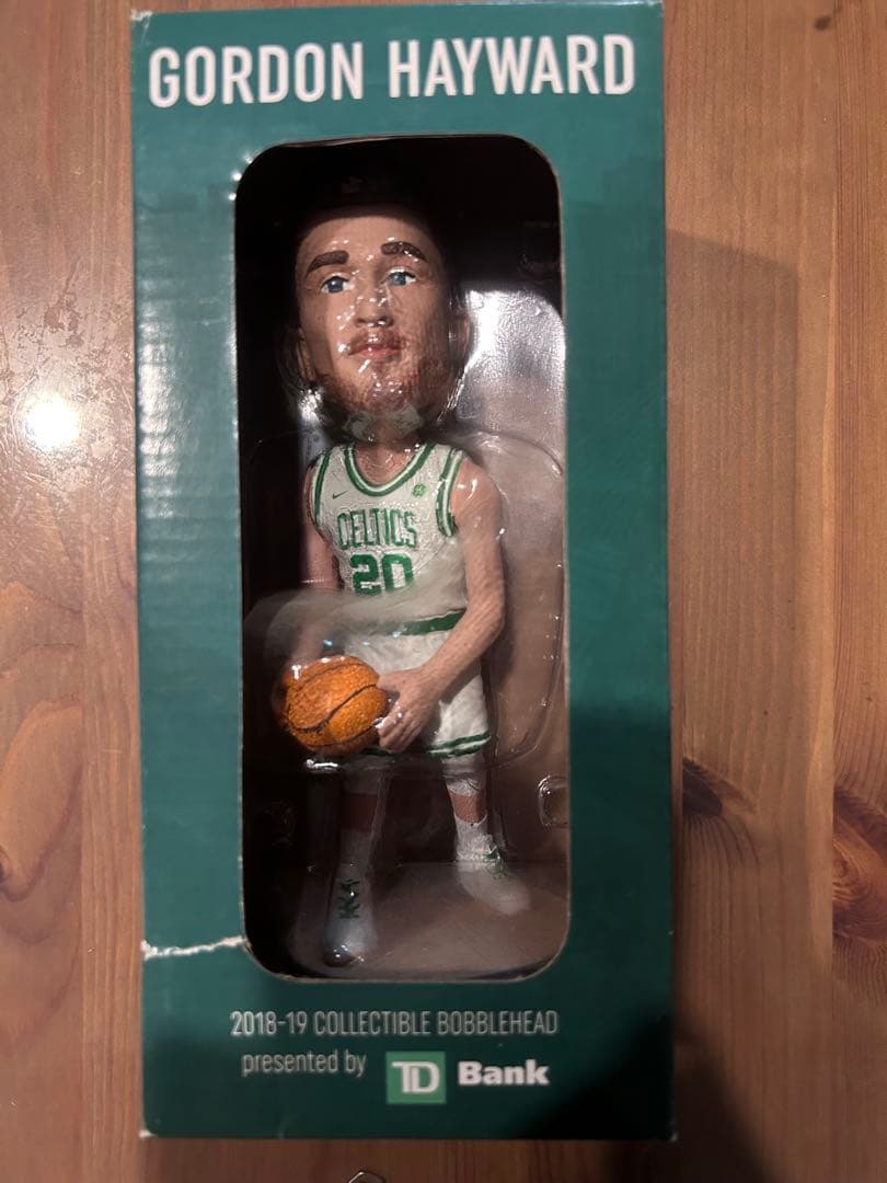 超貴重！記念配布品Gordon Hayward ボブルヘッド 2018-19