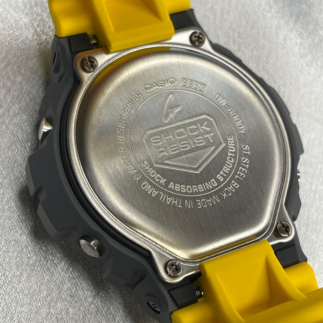 CASIO G-SHOCK DW-6900Y 【未使用・稼動品】