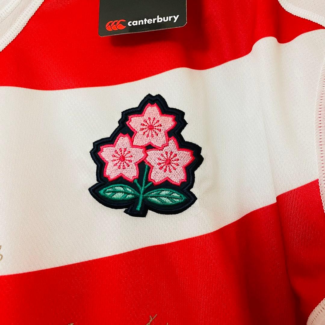 カンタベリー ラグビー 日本代表 2015年 W杯 刺繍 記念ユニフォーム