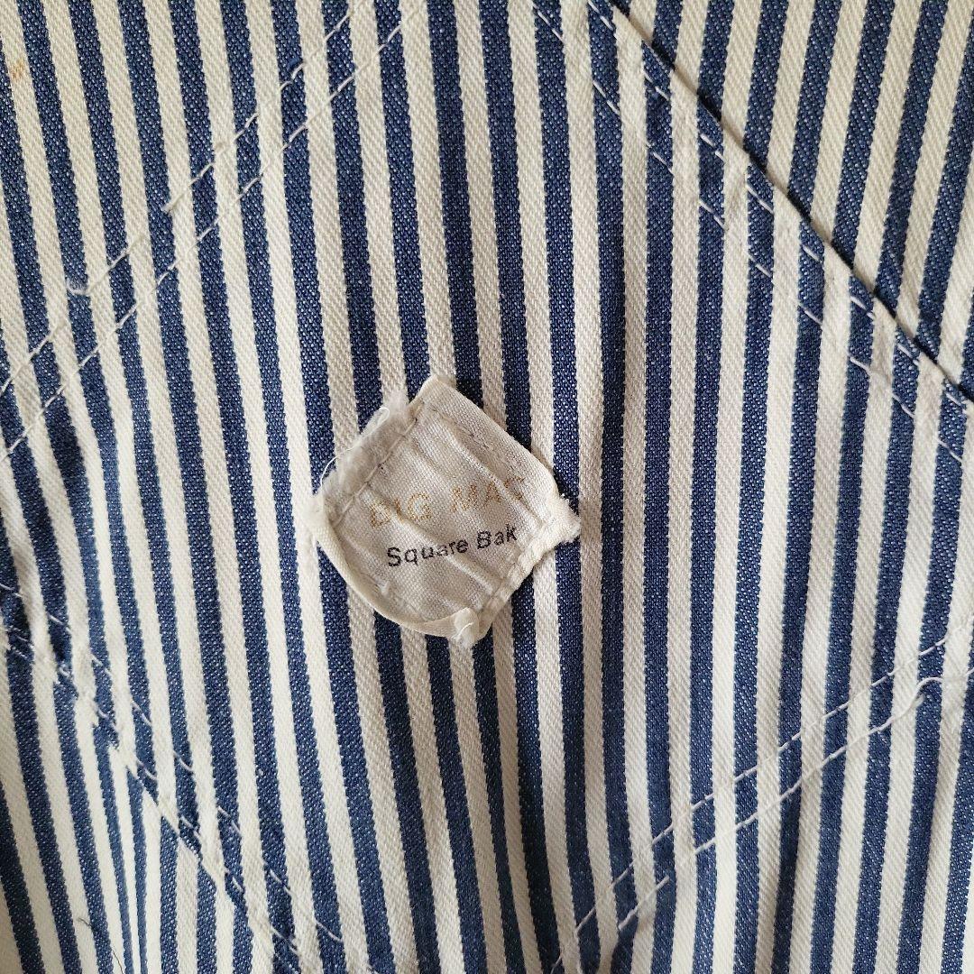 BIGMAC　ヒッコリー　エプロンオーバーオール　ヴィンテージ　70年代