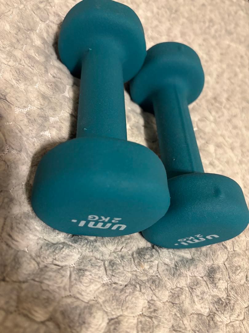 ダンベル2個とフィットネスバイクセット