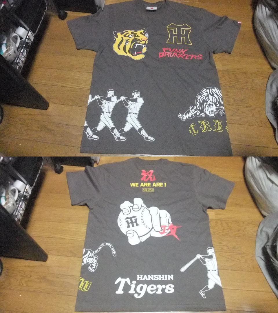 punkdrunkers XXL 阪神タイガース 未使用 Tシャツ 記念 優勝