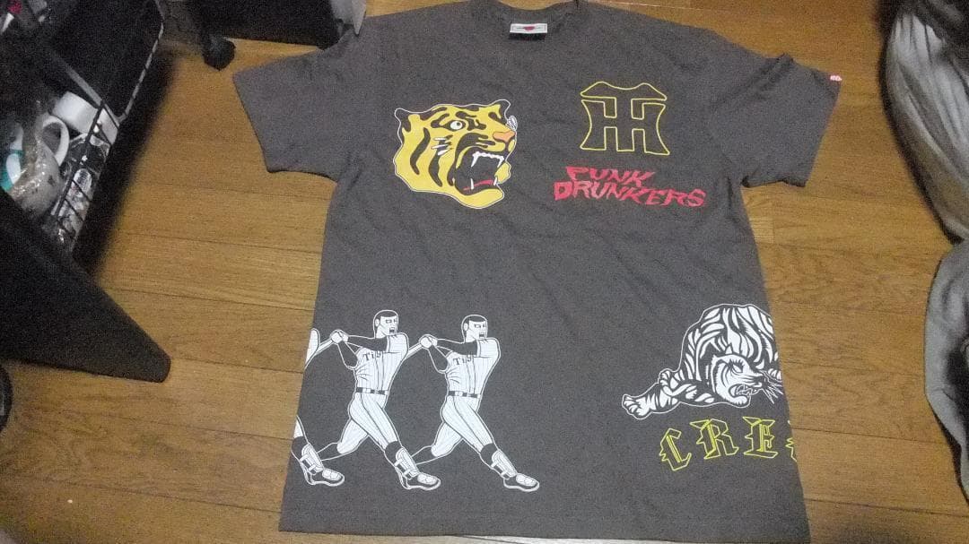 punkdrunkers XXL 阪神タイガース 未使用 Tシャツ 記念 優勝