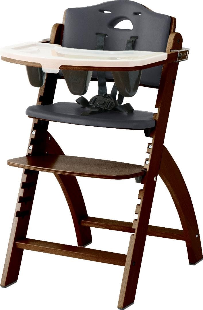 サンプル落ち　ビヨンドジュニアハイチェア　マホガニー・ブラック