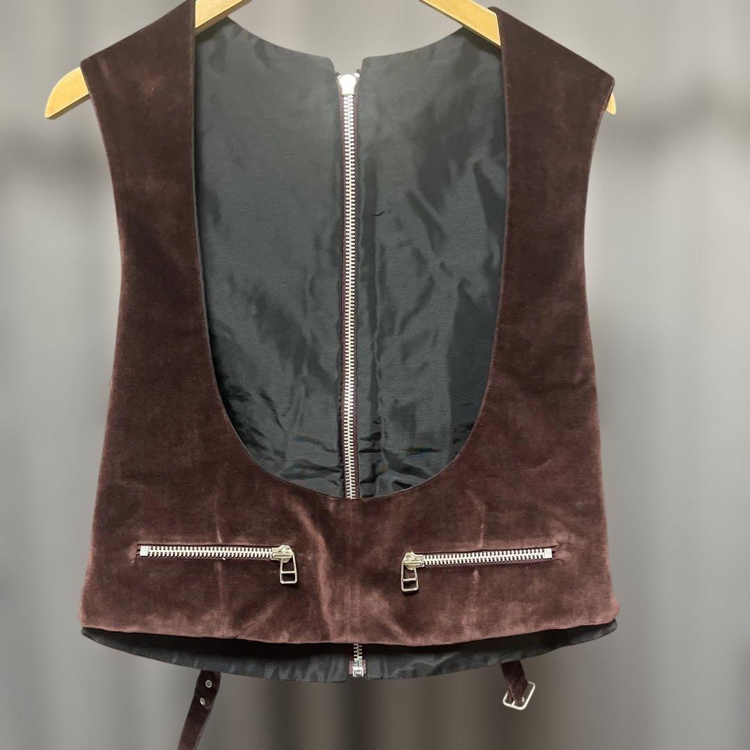 Jean Paul Gaultier ベロア　ベスト 48