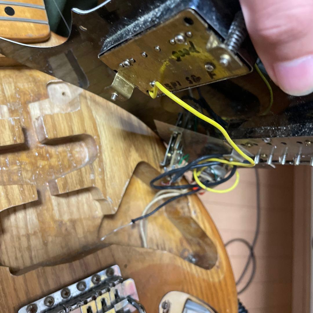 Fender Stratocaster 1976 mod ナチュラルウッド