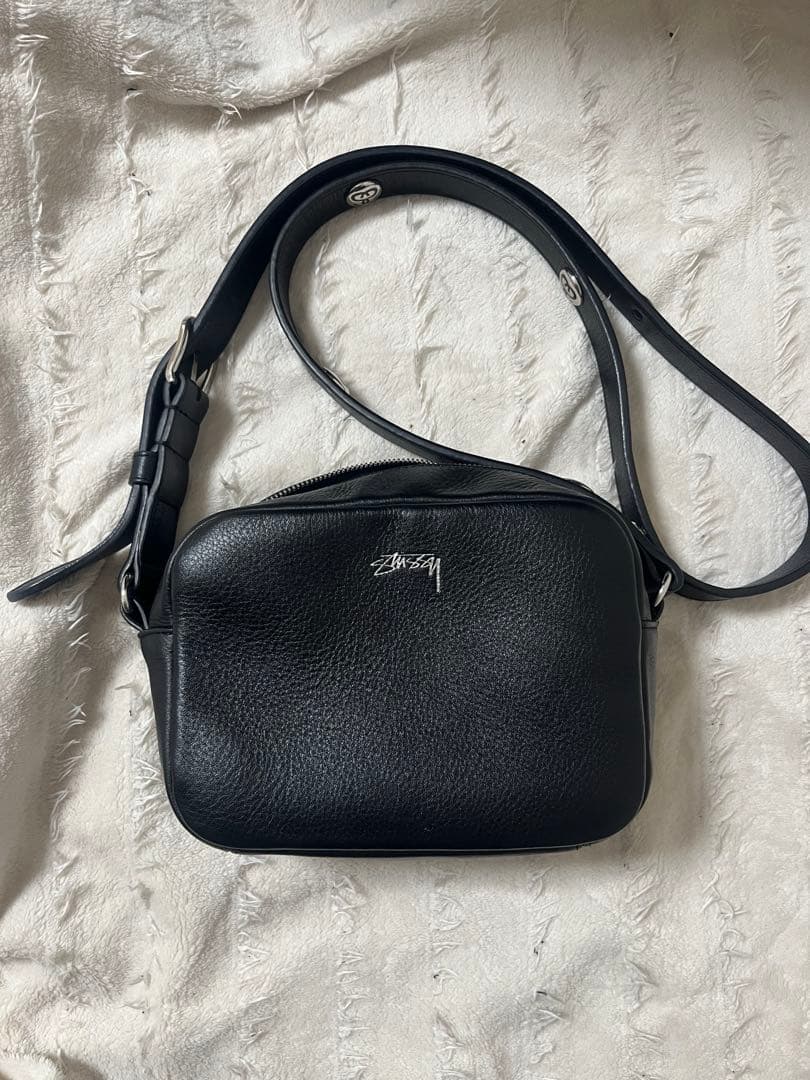 STUSSY レザーバッグ