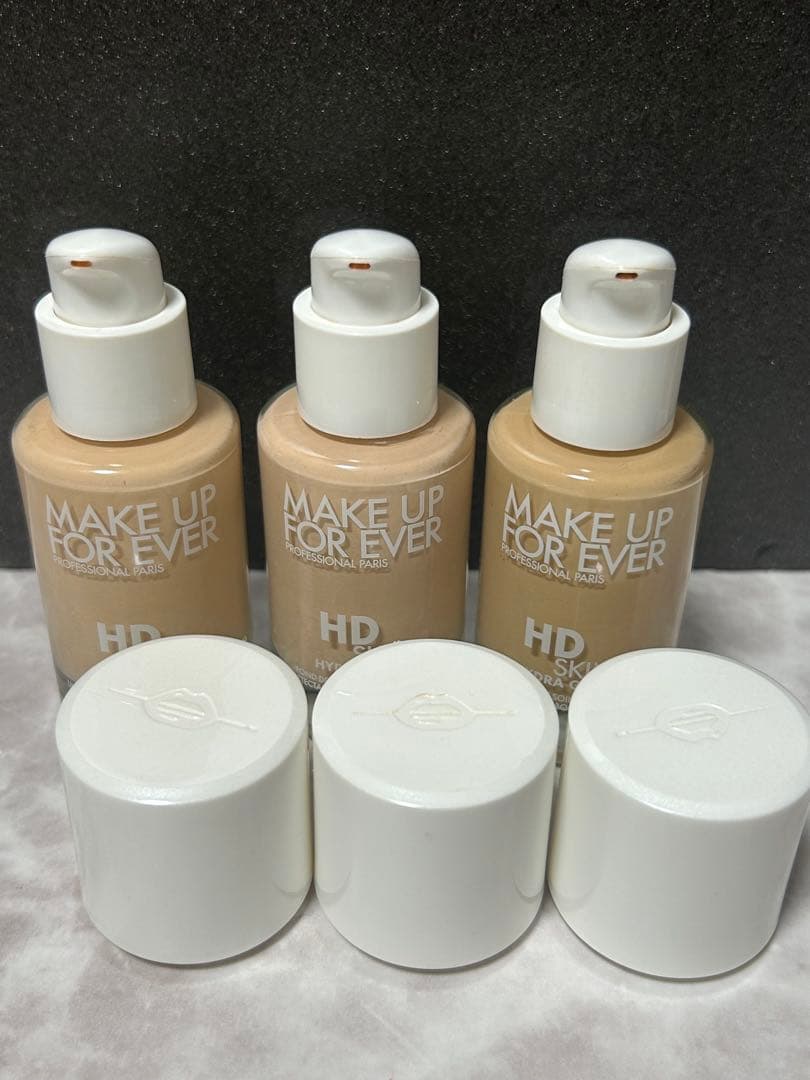 メイクアップフォーエバー HDスキン ハイドラグロウファンデーション バラ売り可