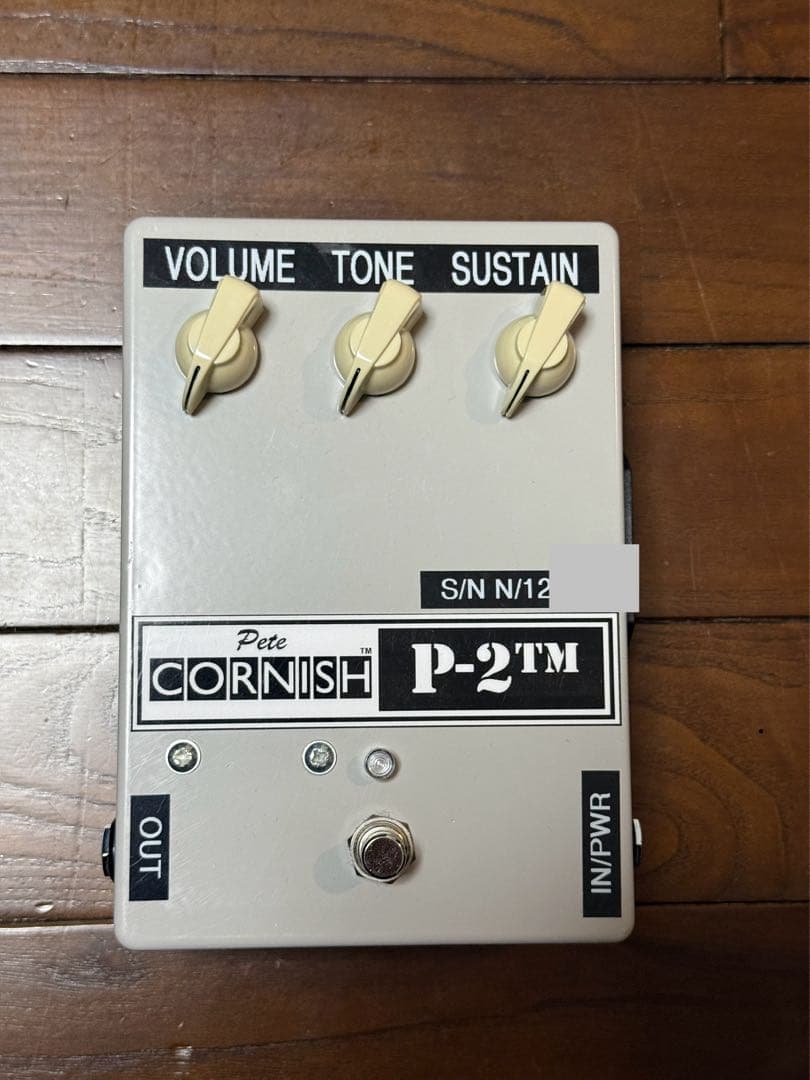 Pete Cornish P-2 ファズ　箱有り　ピートコーニッシュ