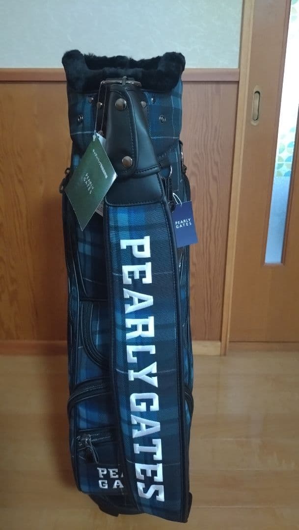パーリーゲイツ キャディバッグ タータンチェック ブラックウォッチチェック