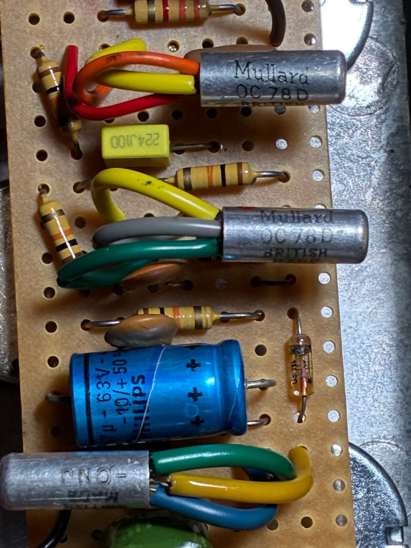 TONE BENDER MKⅢ Mullard OC78Dトーンベンダー　ファズ