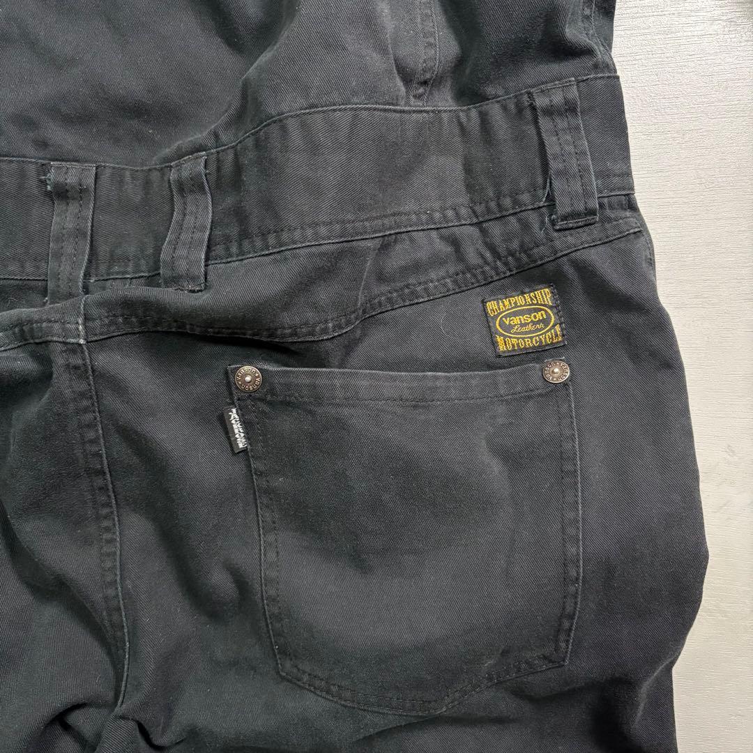 VANSON JACKLOSE つなぎ　オールインワン　刺繍　ドクロ