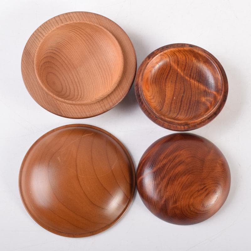 茶道具　桑茶入　棗　香合　4点まとめて　時代箱付　V　7041