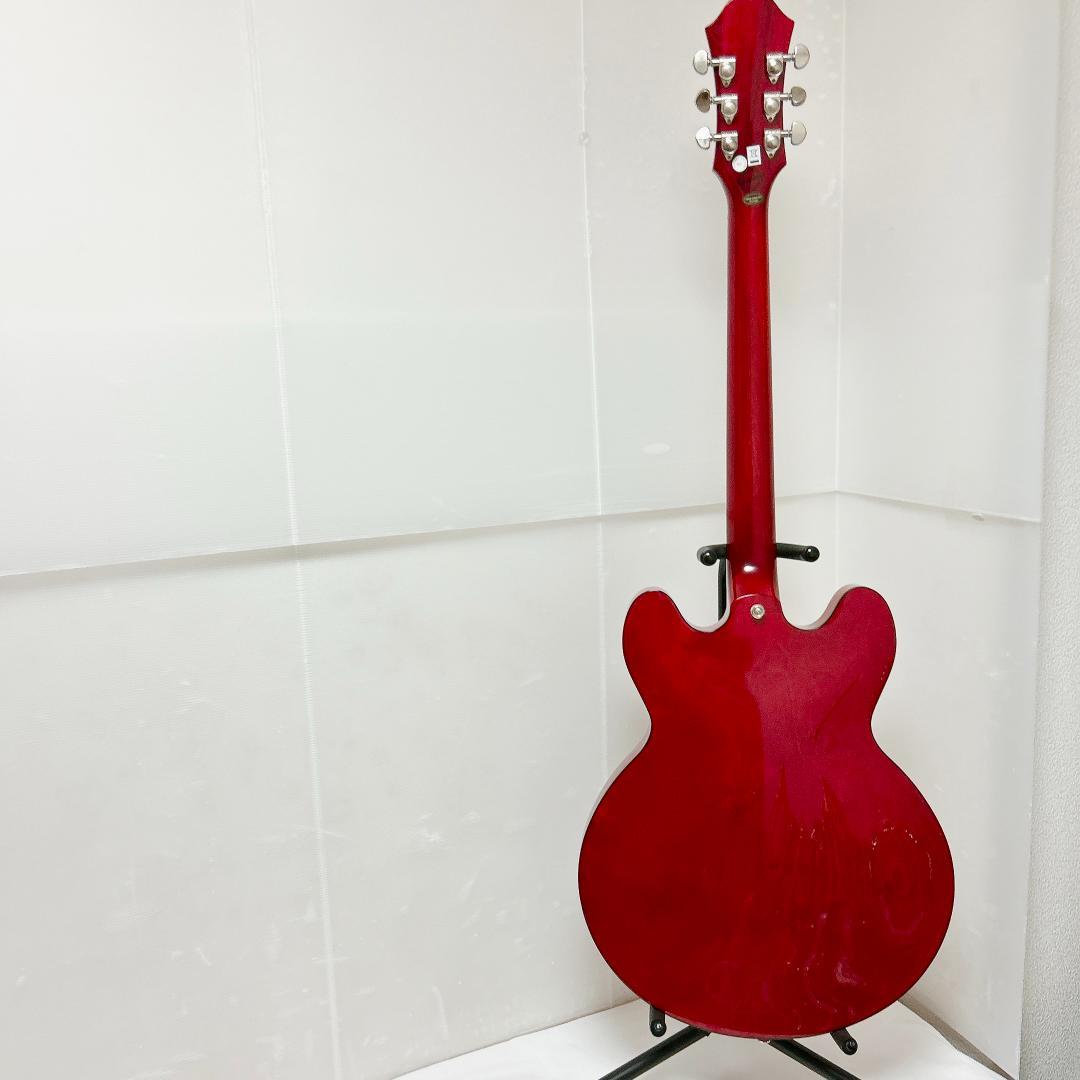 美品 Epiphone エピフォン Dot studio ドットスタジオ レッド