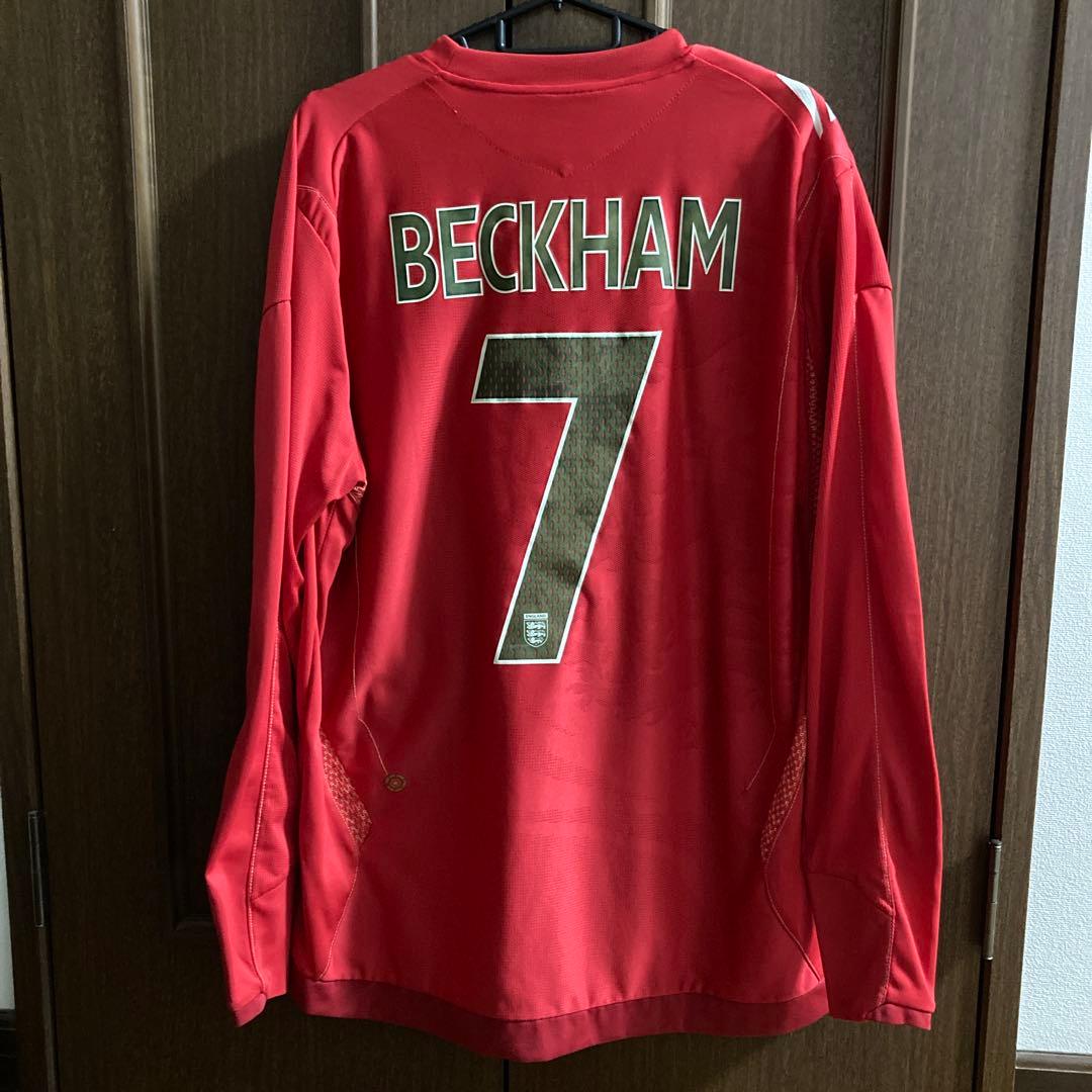 イングランド代表　2006年　長袖　ベッカム　ユニフォーム