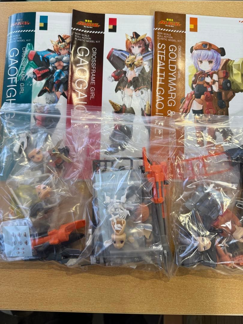 コトブキヤ美プラ完成品セット