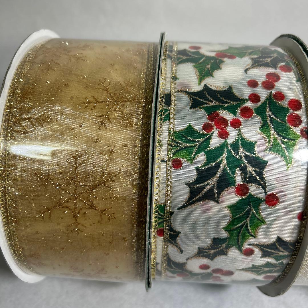 クリスマスリボン 5個セット