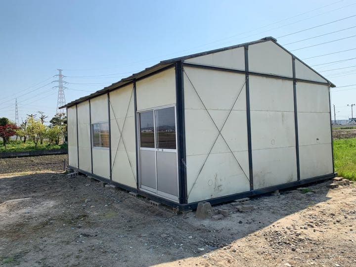 30畳 フローリングハウス！ バラしてパレットに乗せ済み