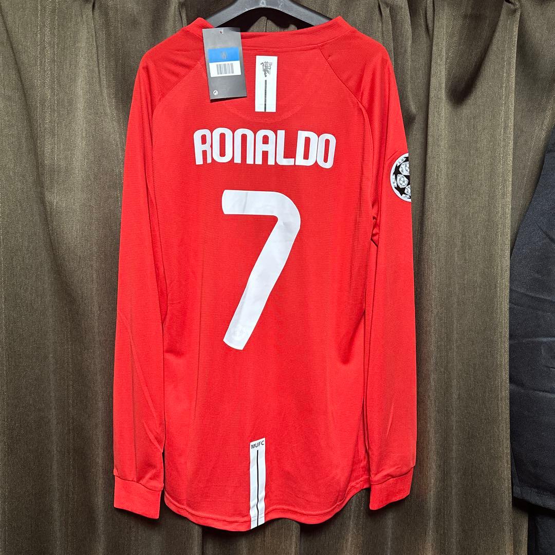 パ*ン様 【新品】ロナウド ユニフォーム 長袖 マンチェスターユナイテッド 新品