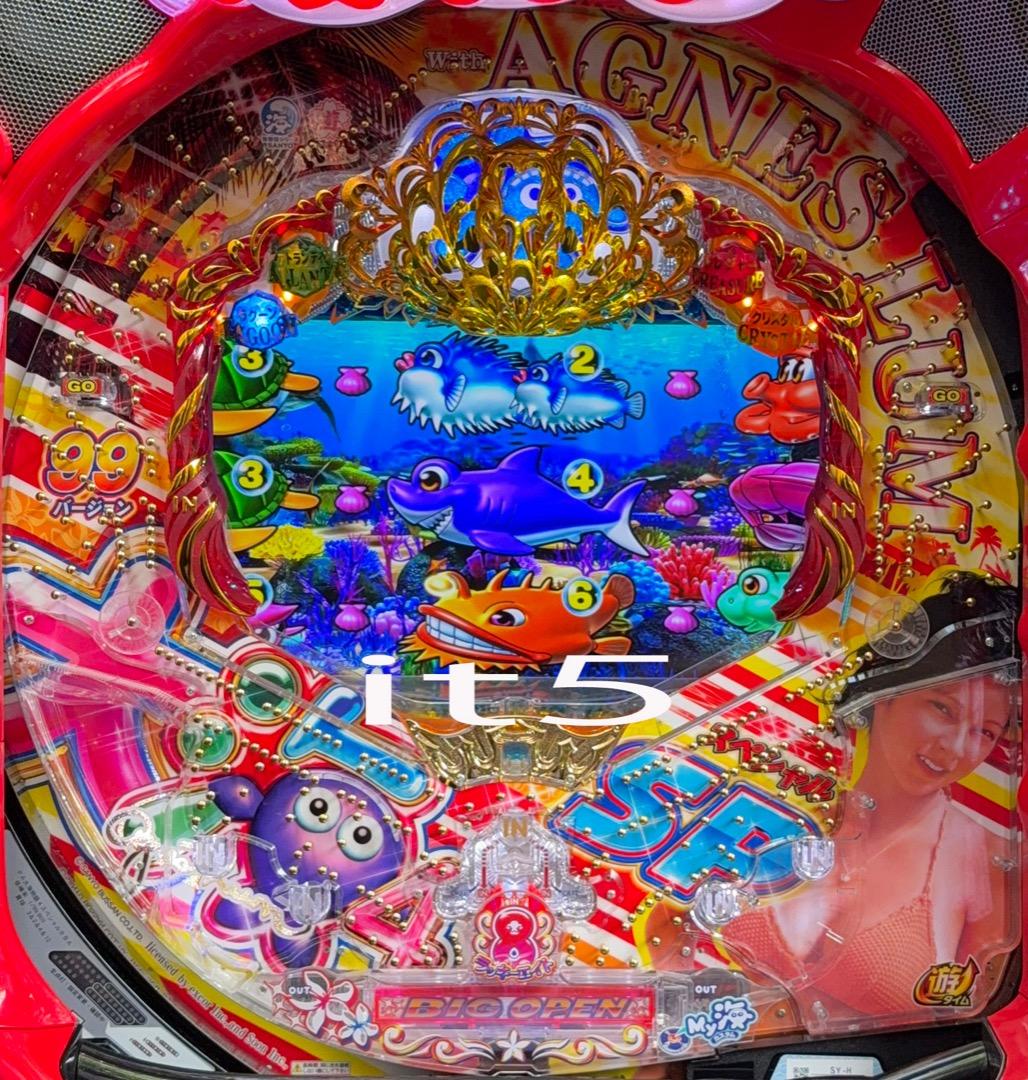 ■□PA大海物語4スペシャル Withアグネス・ラム ᔕᗩᑎᗪᔕIᗪE様□■