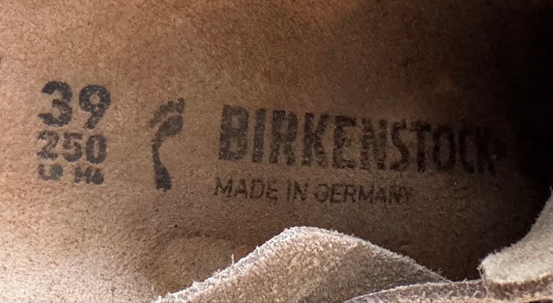【美品・お値下げ】Birkenstock ボストン(幅狭)スエード