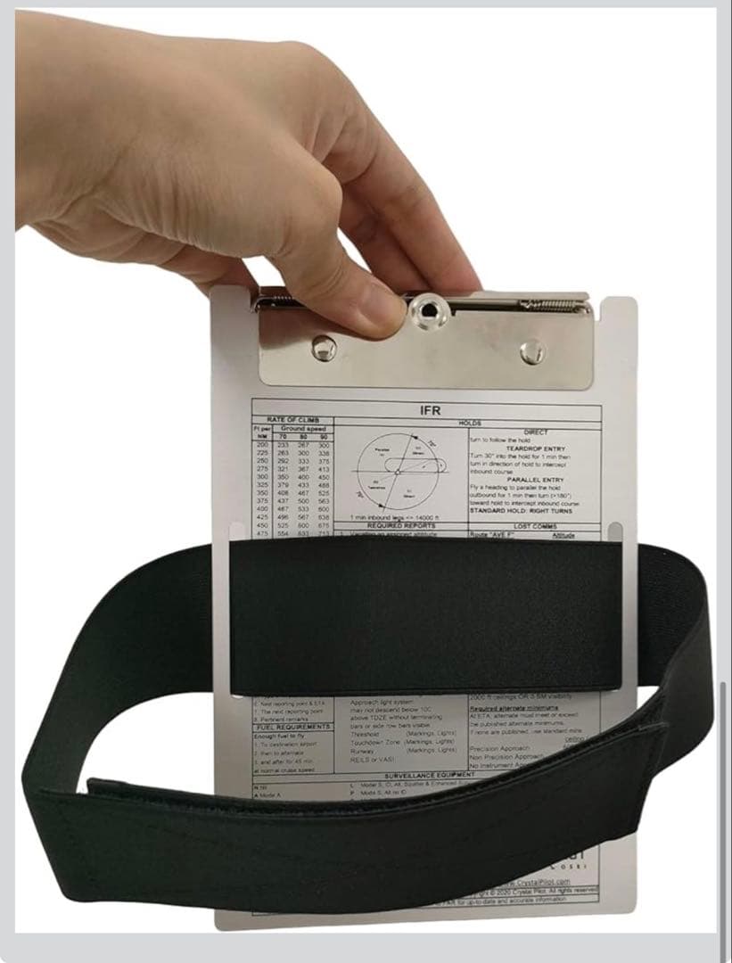 Crystal Pilotフライトパッド6Plus タブレットニーボード