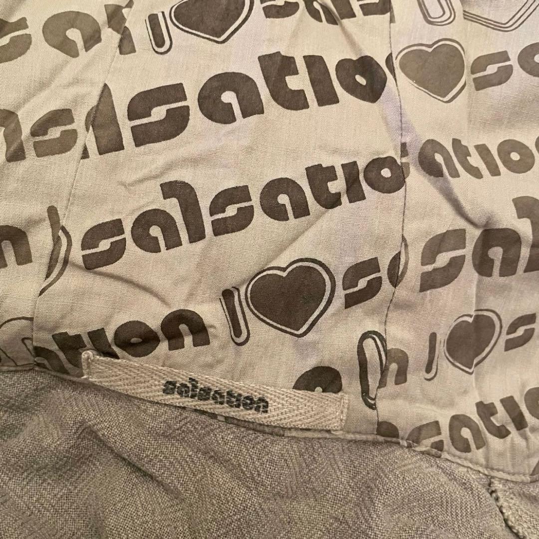 【入手困難品】サルセーション salsation パーカー フーディー ロゴ入り